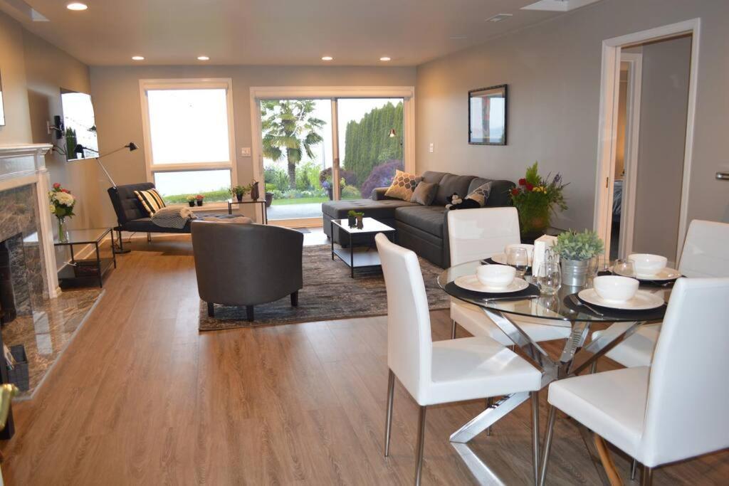 1-Bedroom Seaview Guesthouse On Seattle Luxury Estate With Views Of Olympic Mountains Esterno foto